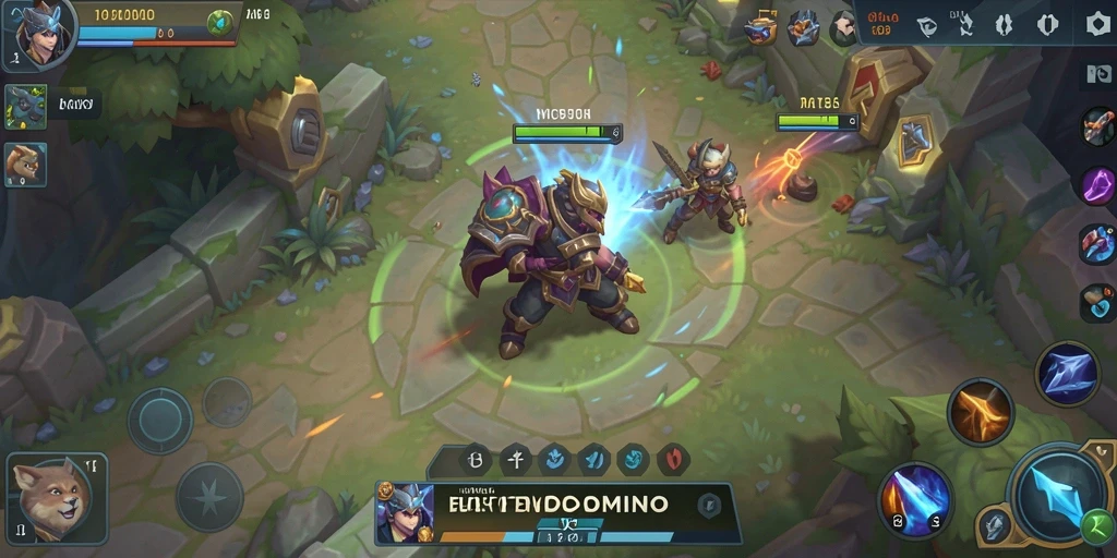 Screenshot gameplay BOKEDOMINO yang seru dan penuh aksi.