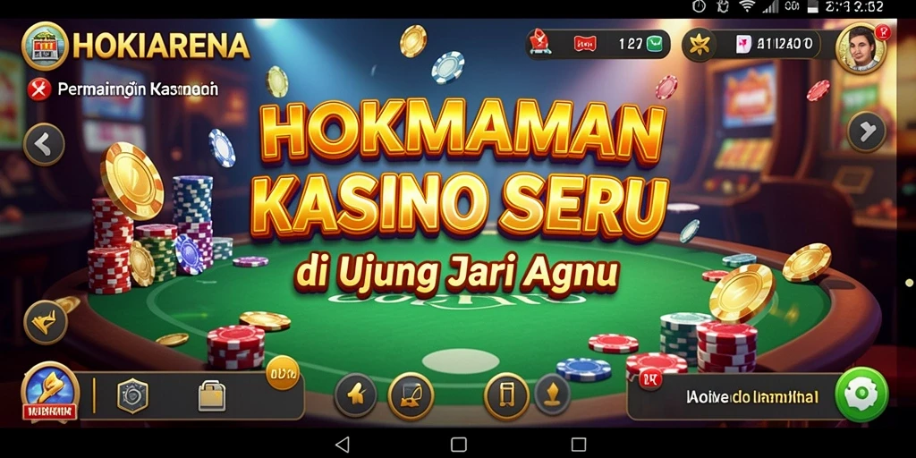 Screenshot gameplay HOKIARENA menampilkan aksi menarik di kasino.