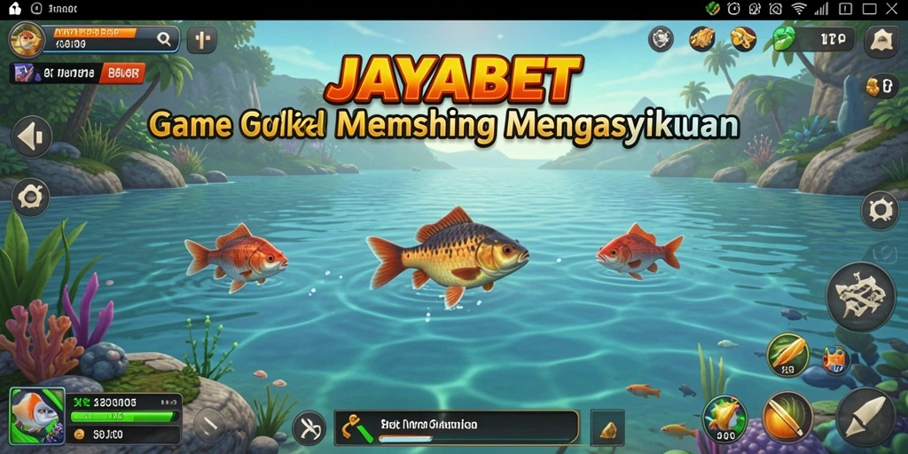 Tangkapan gambar utama JAYABET menampilkan keseruan memancing.