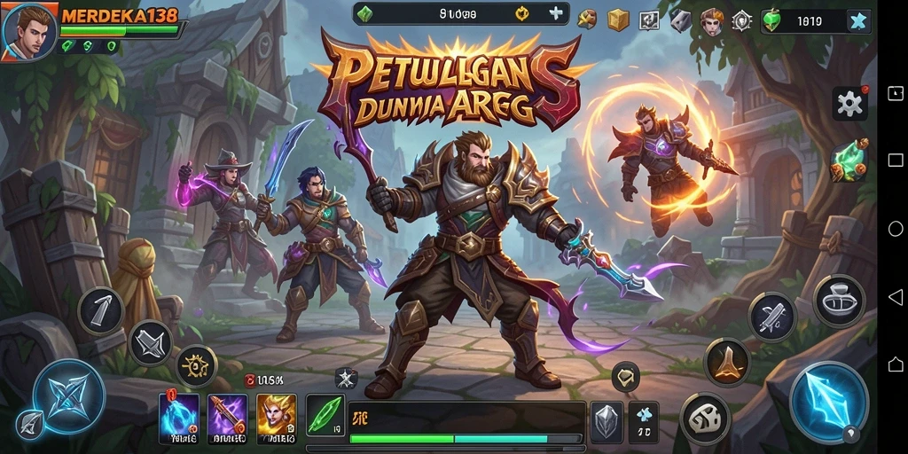 Tangkapan layar gameplay <strong>MERDEKA138</strong> menampilkan aksi seru dalam dunia ARPG.