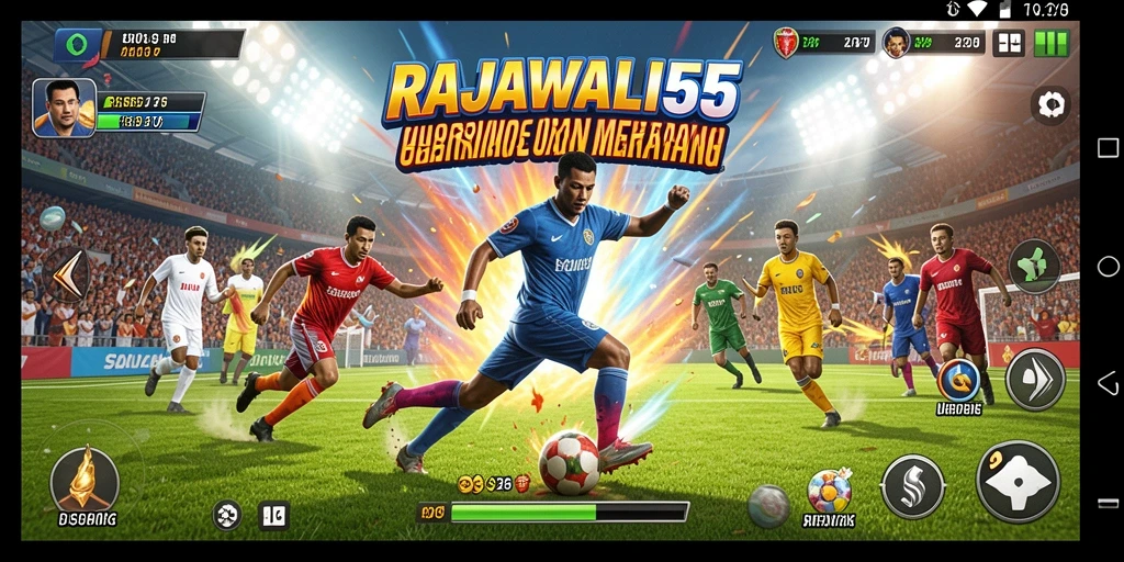 Tampilan menarik dari gameplay olahraga RAJAWALI55 yang mengasyikkan.