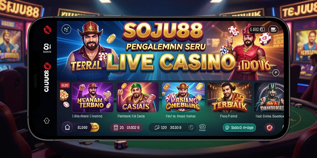 Tampilan menarik screenshot gameplay Live Casino SOJU88.