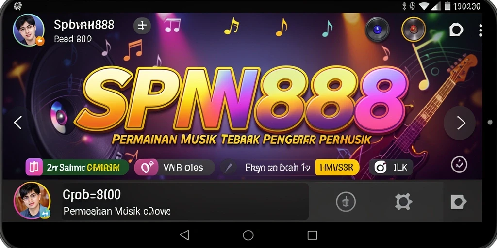 Tampilan gameplay SPN88 yang seru dan interaktif dengan musik.