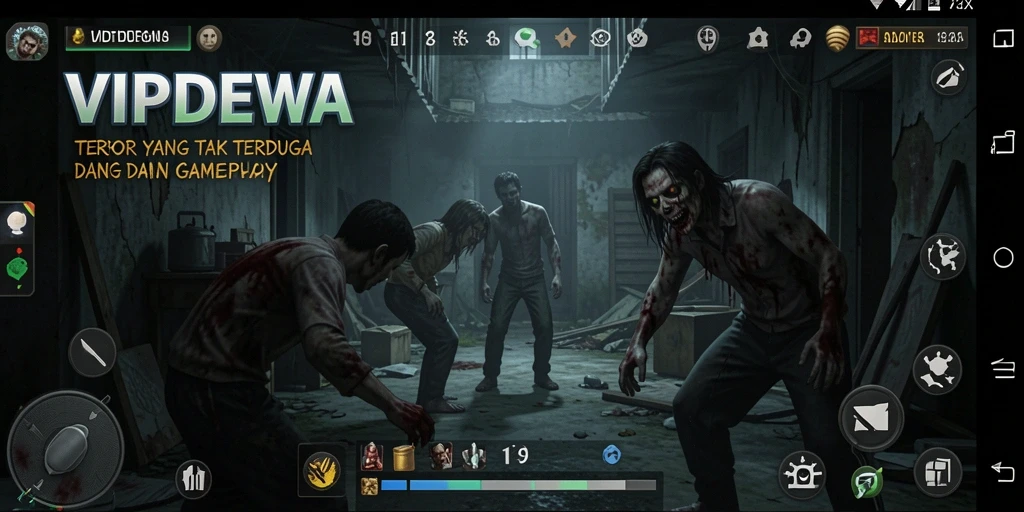 Screenshot gameplay menampilkan momen menegangkan di <strong>VIPDEWA</strong>.